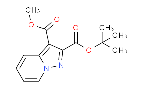 CAS No. 1476799-73-1, 2-(tert-butyl) 3-methyl pyrazolo[1,5-a]pyridine-2,3-dicarboxylate