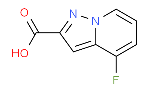 CAS No. 1273312-59-6, 4-fluoropyrazolo[1,5-a]pyridine-2-carboxylic acid