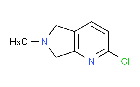 CAS No. 1554652-03-7, 2-chloro-6-methyl-5H,6H,7H-pyrrolo[3,4-b]pyridine