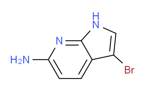 CAS No. 1638763-84-4, 3-bromo-1H-pyrrolo[2,3-b]pyridin-6-amine