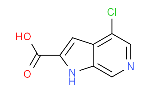 CAS No. 1211539-85-3, 4-chloro-1H-pyrrolo[2,3-c]pyridine-2-carboxylic acid