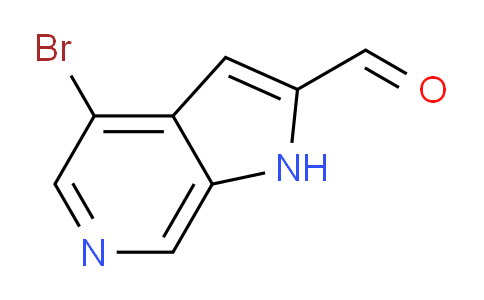 CAS No. 1427502-89-3, 4-bromo-1H-pyrrolo[2,3-c]pyridine-2-carbaldehyde