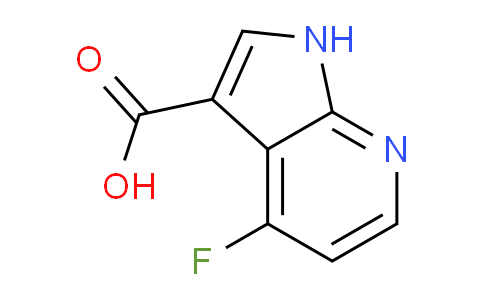 CAS No. 1190314-95-4, 4-Fluoro-7-azainole-3-carboxylic acid