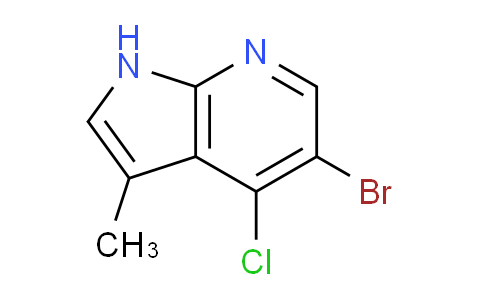 DY739107 | 2091270-35-6 | 5-bromo-4-chloro-3-methyl-1H-pyrrolo[2,3-b]pyridine