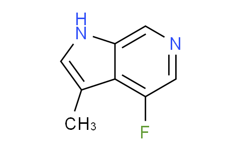 DY739113 | 2231674-79-4 | 4-fluoro-3-methyl-1H-pyrrolo[2,3-c]pyridine
