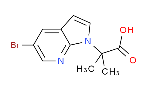 DY739114 | 2091355-10-9 | 2-{5-bromo-1H-pyrrolo[2,3-b]pyridin-1-yl}-2-methylpropanoic acid