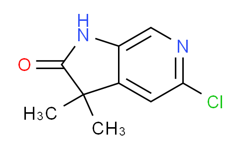 DY739115 | 2041751-90-8 | 5-chloro-3,3-dimethyl-1H,2H,3H-pyrrolo[2,3-c]pyridin-2-one