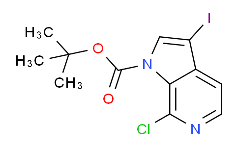 DY739116 | 1418287-69-0 | tert-butyl 7-chloro-3-iodo-1H-pyrrolo[2,3-c]pyridine-1-carboxylate