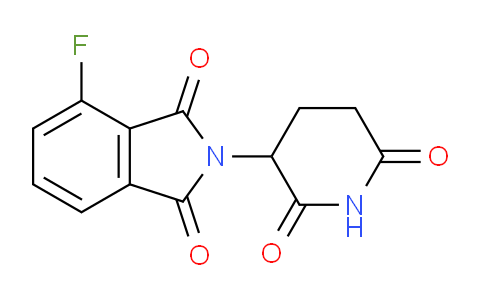 2-(2,6-dioxopiperidin-3-yl)-4-fluoroisoindole-1,3-dione
