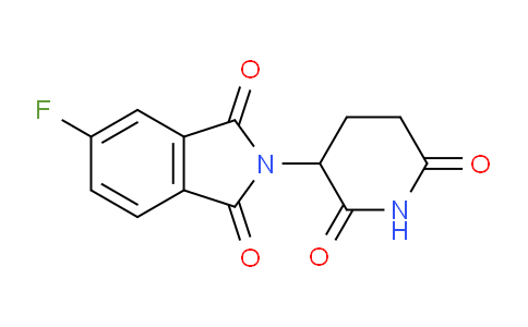 CAS No. 835616-61-0, 2-(2,6-dioxopiperidin-3-yl)-5-fluoroisoindole-1,3-dione