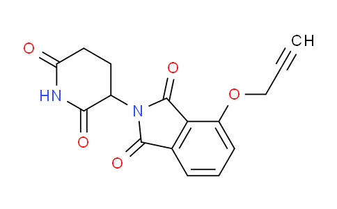 CAS No. 2098487-39-7, 2-(2,6-dioxopiperidin-3-yl)-4-prop-2-ynoxyisoindole-1,3-dione