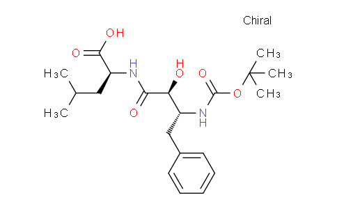 CAS No. 87304-15-2, (2S)-2-[[(2S,3R)-2-hydroxy-3-[(2-methylpropan-2-yl)oxycarbonylamino]-4-phenylbutanoyl]amino]-4-methylpentanoic acid