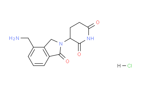 CAS No. 444289-05-8, 3-[7-(aminomethyl)-3-oxo-1H-isoindol-2-yl]piperidine-2,6-dione;hydrochloride