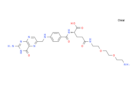 CAS No. 1099829-15-8, Folate-PEG2-amine