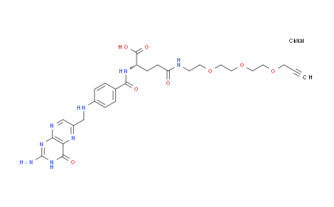 CAS No. 1245285-73-7, Folate-PEG3-alkyne