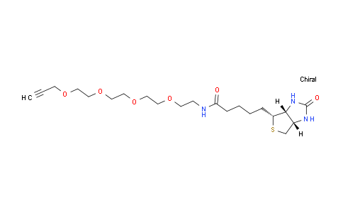 CAS No. 1458576-00-5, Biotin-PEG4-alkyne