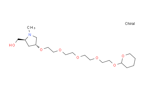 CAS No. 2378261-81-3, THP-PEG4-Pyrrolidine(N-Me)-CH2OH