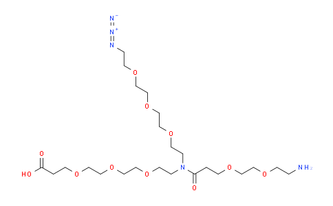 CAS No. 2183440-70-0, N-(Azido-PEG3)-N-(PEG2-amine)-PEG3-acid