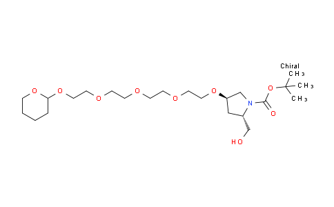 CAS No. 2378261-80-2, THP-PEG4-Pyrrolidine(N-Boc)-CH2OH