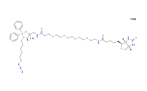 CAS No. 1260247-50-4, Biotin-PEG4-amino-t-Bu-DADPS-C6-azide