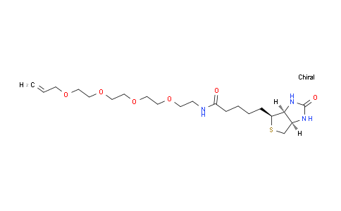 CAS No. 1643661-79-3, Biotin-PEG4-allyl