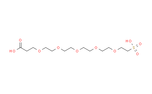 CAS No. 1817735-38-8, Carboxy-PEG5-sulfonic acid