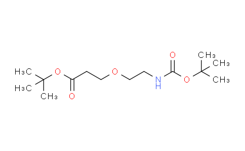 CAS No. 145119-18-2, N-Boc-PEG-t-butyl ester