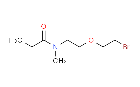 CAS No. 1695856-63-3, N-Ethyl-N-methylpropionamide-PEG1-Br