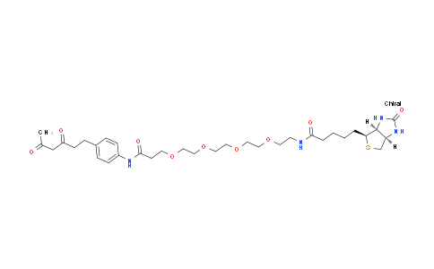 CAS No. 2353409-85-3, Diketone-PEG4-Biotin
