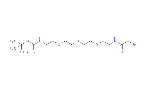 CAS No. 1421933-39-2, Bromoacetamido-PEG3-NH-Boc