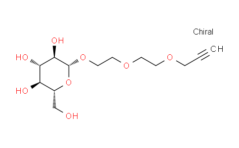 CAS No. 2353409-73-9, Propargyl-PEG2-beta-D-glucose