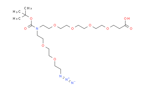 CAS No. 2093153-82-1, N-(Azido-PEG2)-N-Boc-PEG4-acid