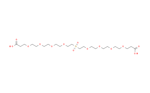 CAS No. 2055024-37-6, Sulfone-Bis-PEG4-acid
