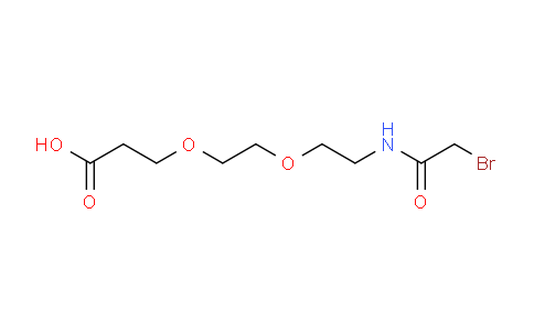 CAS No. 1415800-44-0, Bromoacetamido-PEG2-C2-acid