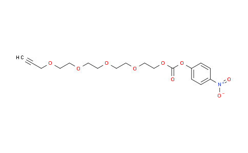 CAS No. 1422540-81-5, Propargyl-PEG4-5-nitrophenyl carbonate