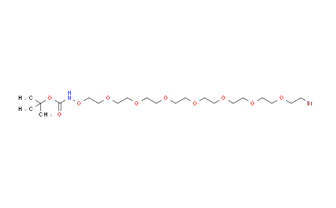 CAS No. 2353410-15-6, t-Boc-Aminooxy-PEG7-bromide