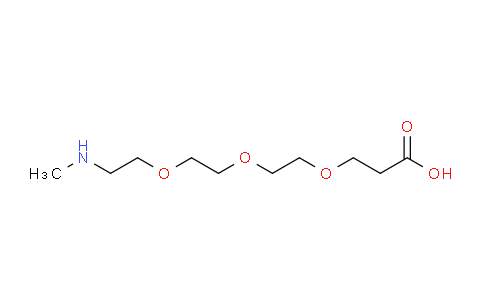 CAS No. 2148295-95-6, Methylamino-PEG3-acid