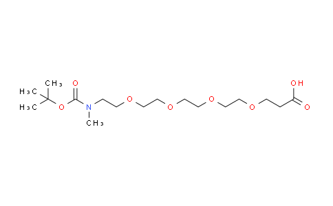 CAS No. 1260431-01-3, N-Methyl-N-(t-Boc)-PEG4-acid