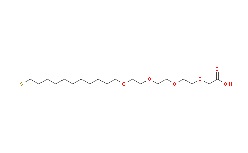 CAS No. 716339-41-2, Thiol-C9-PEG4-acid