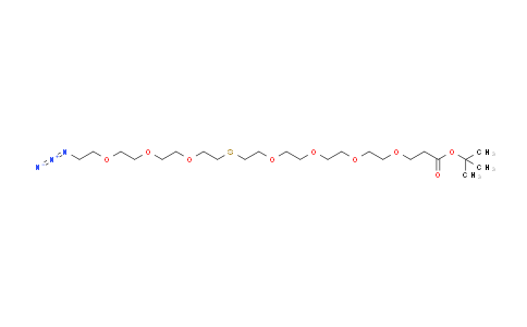 CAS No. 2055041-19-3, Azido-PEG3-S-PEG4-t-butyl ester
