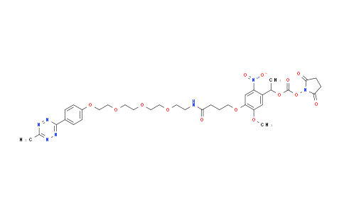 CAS No. 2055736-28-0, PC Methyltetrazine-PEG4-NHS carbonate ester
