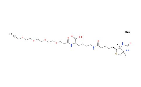 CAS No. 2055042-71-0, N-(Propargyl-PEG4)-biocytin