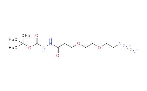 CAS No. 2100306-56-5, Azido-PEG2-hydrazide-Boc