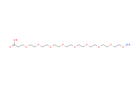 CAS No. 2055013-68-6, Aminooxy-PEG8-acid