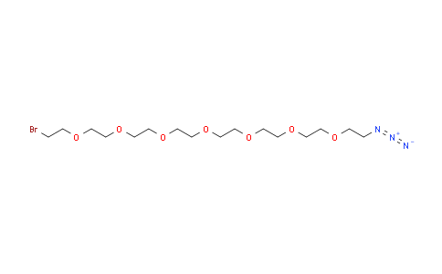 CAS No. 1056969-61-9, Bromo-PEG7-azide