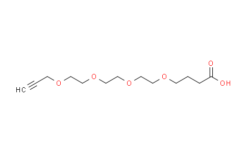 CAS No. 1872433-74-3, Propargyl-PEG4-CH2-acid