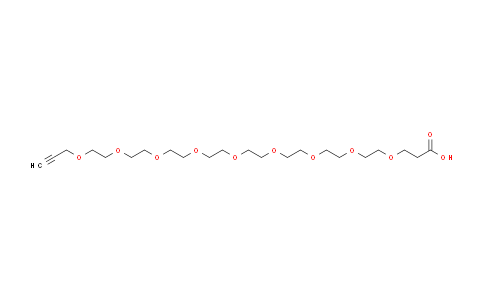 CAS No. 1613752-50-3, Propargyl-PEG9-acid