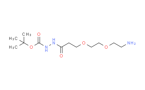 CAS No. 2100306-60-1, Amino-PEG2-C2-hydrazide-Boc