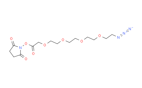 CAS No. 1807534-82-2, Azido-PEG4-NHS-ester