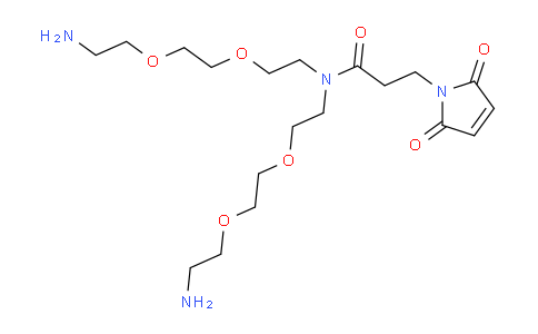 CAS No. 2128735-20-4, N-Mal-N-bis(PEG2-amine)